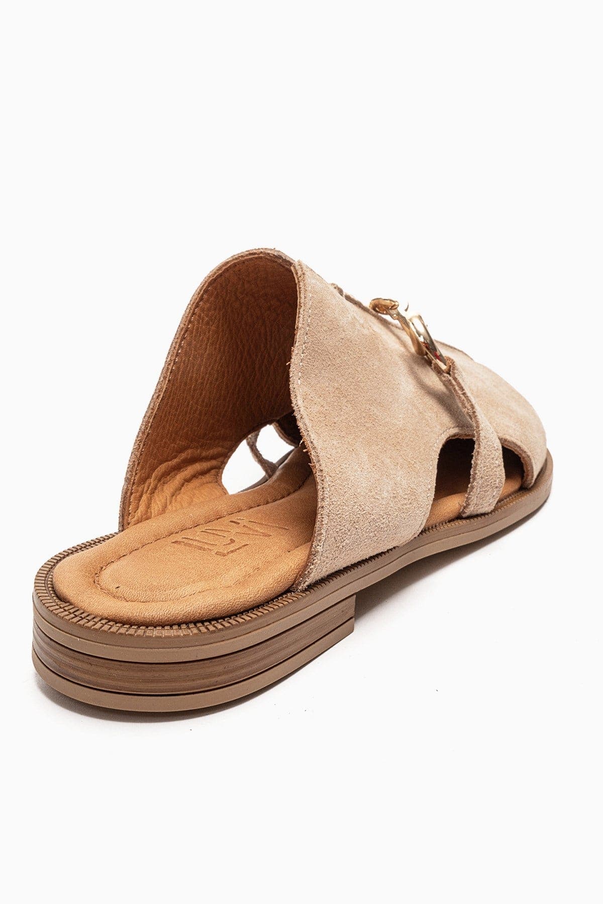 Favor Leather Mules, Alternate, color, Beige Suede