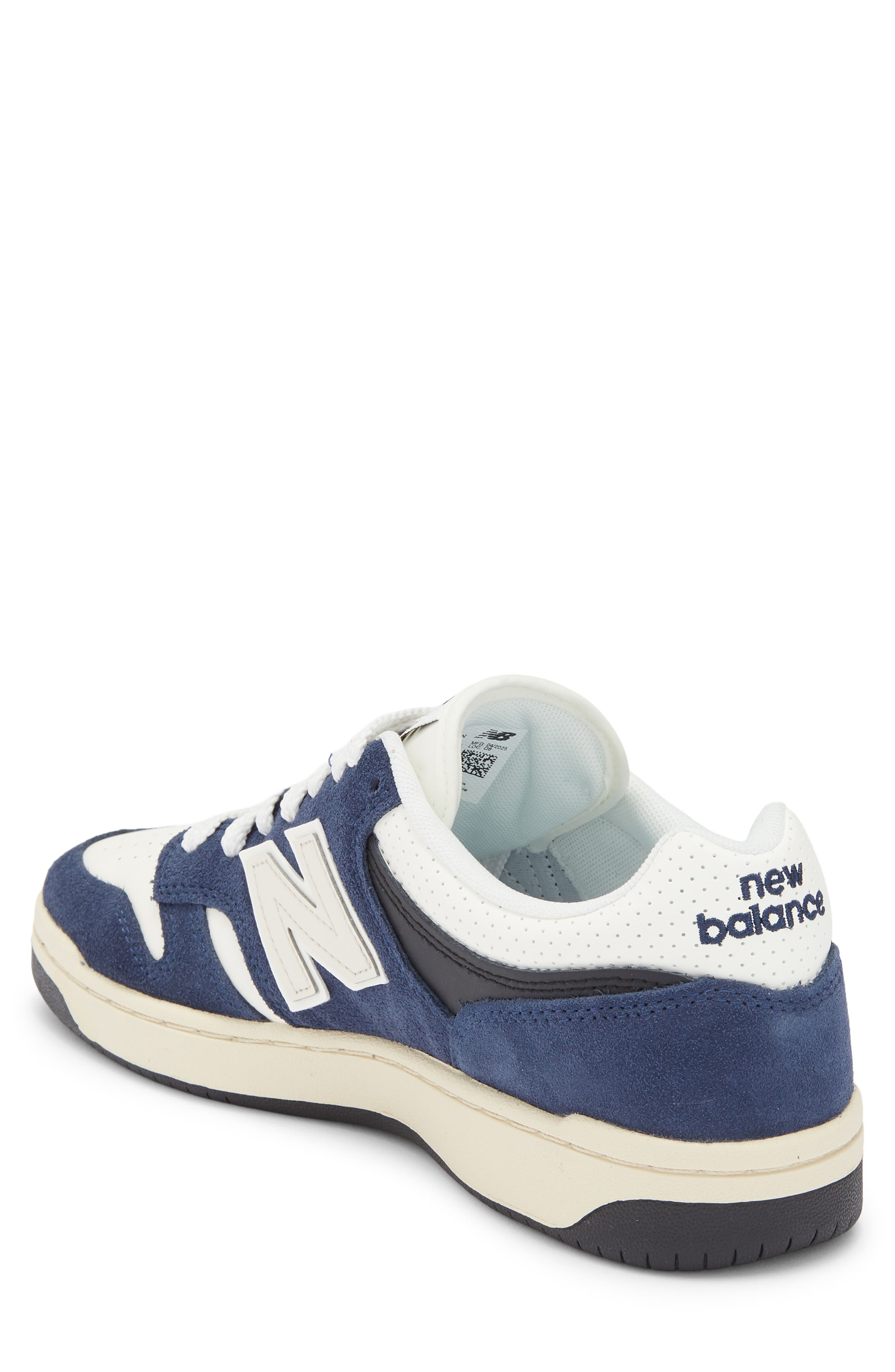 480 Basketball Sneaker, Alternate, color, NB NAVY/ SEA SALT