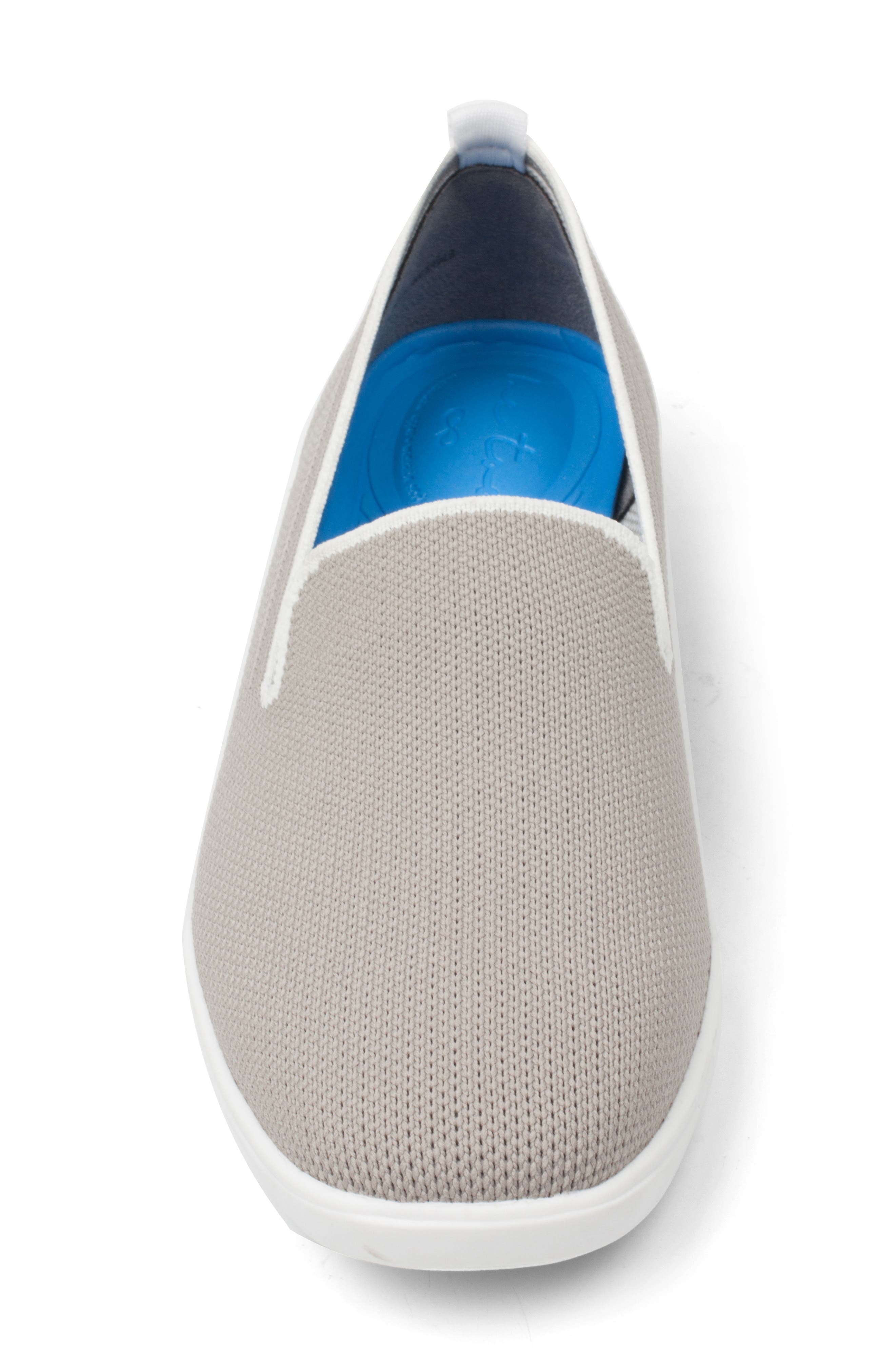 Eden Mesh Sneaker, Alternate, color, GREY W/ WHITE TRIM FABRIC