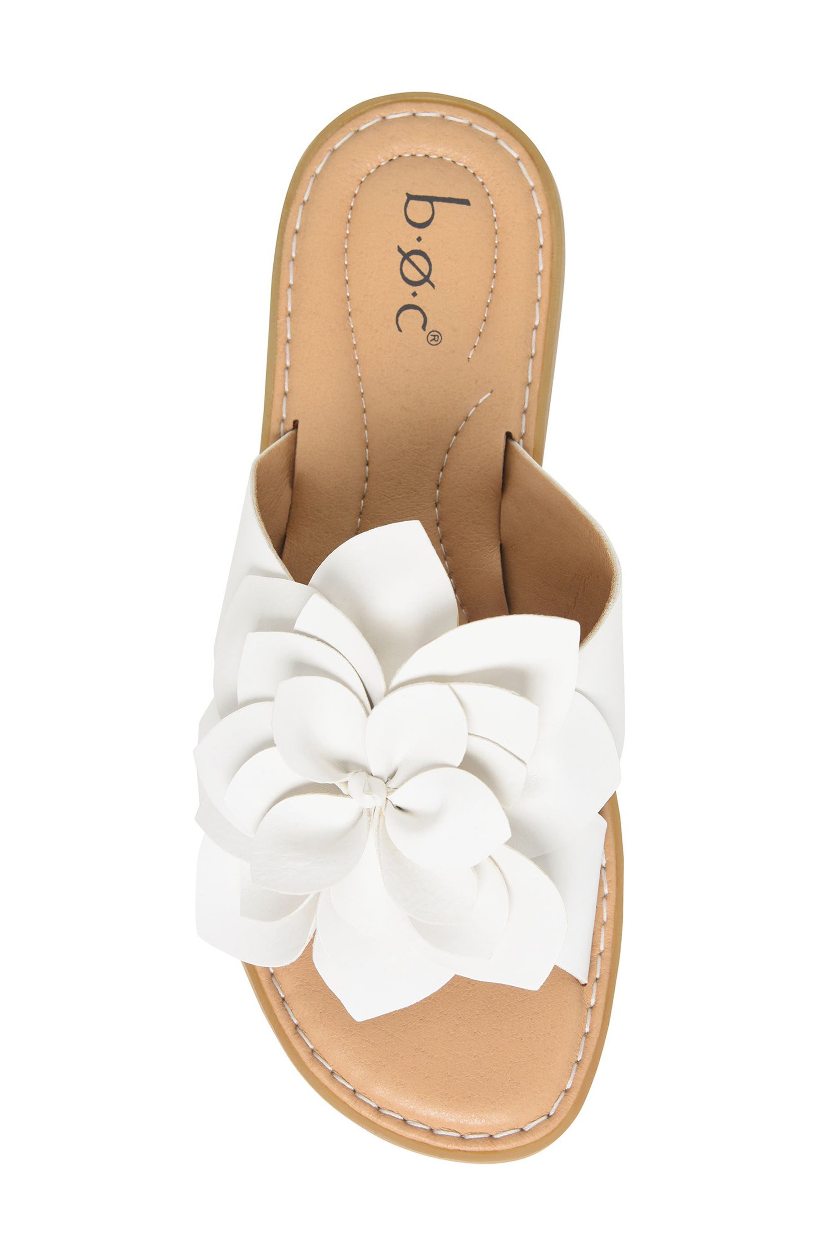 B O C BY BØRN Kasia Flower Slide Sandal, Alternate, color, 