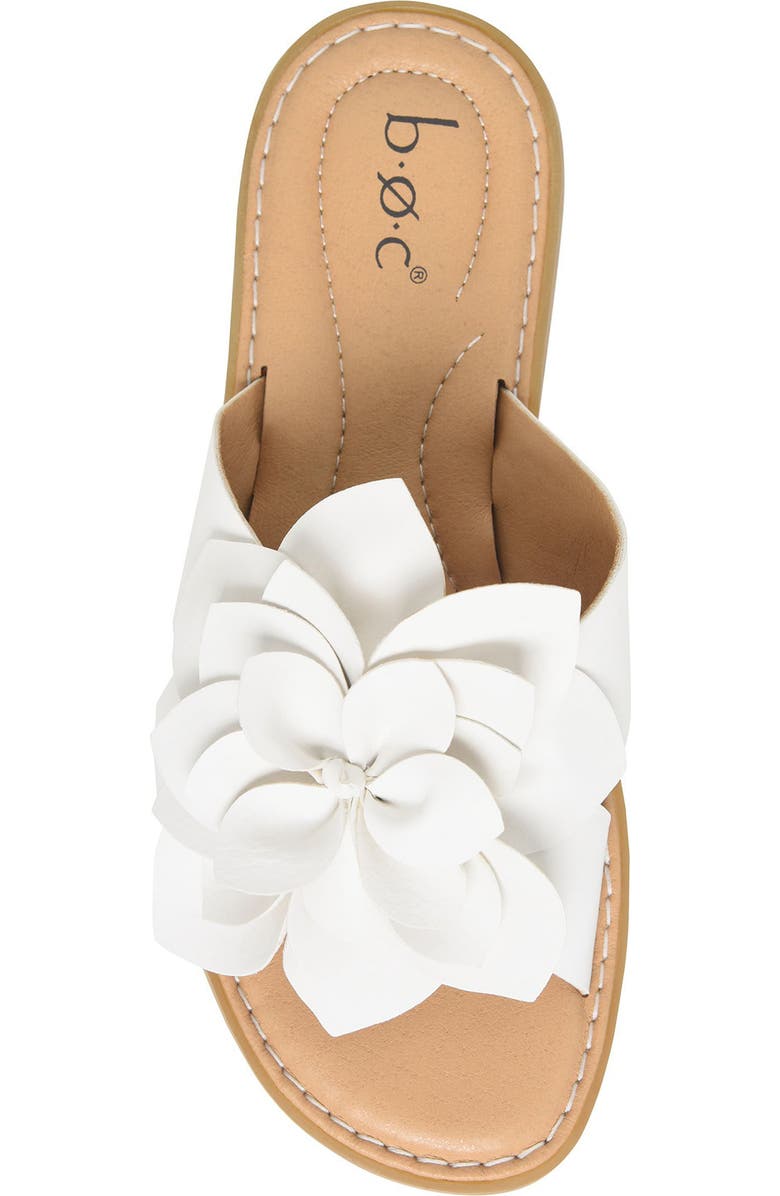 B O C BY BØRN Kasia Flower Slide Sandal, Alternate, color,