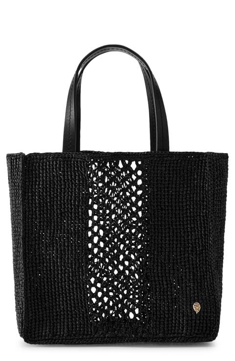 Mini Arleth Crochet Raffia Tote