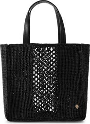 Helen Kaminski Mini Arleth Crochet Raffia Tote
