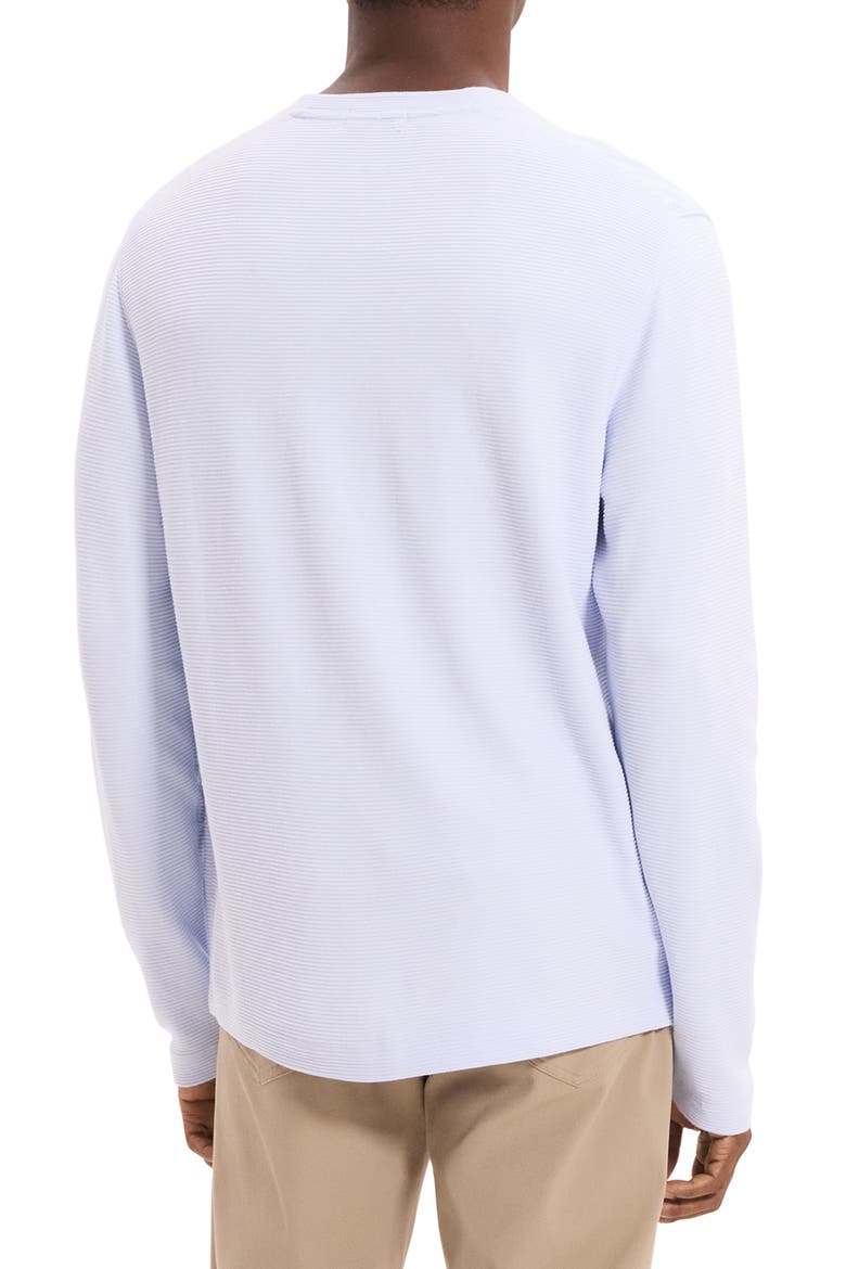 Delroy Textured Long Sleeve T-Shirt, Alternate, color, OLYMPIC