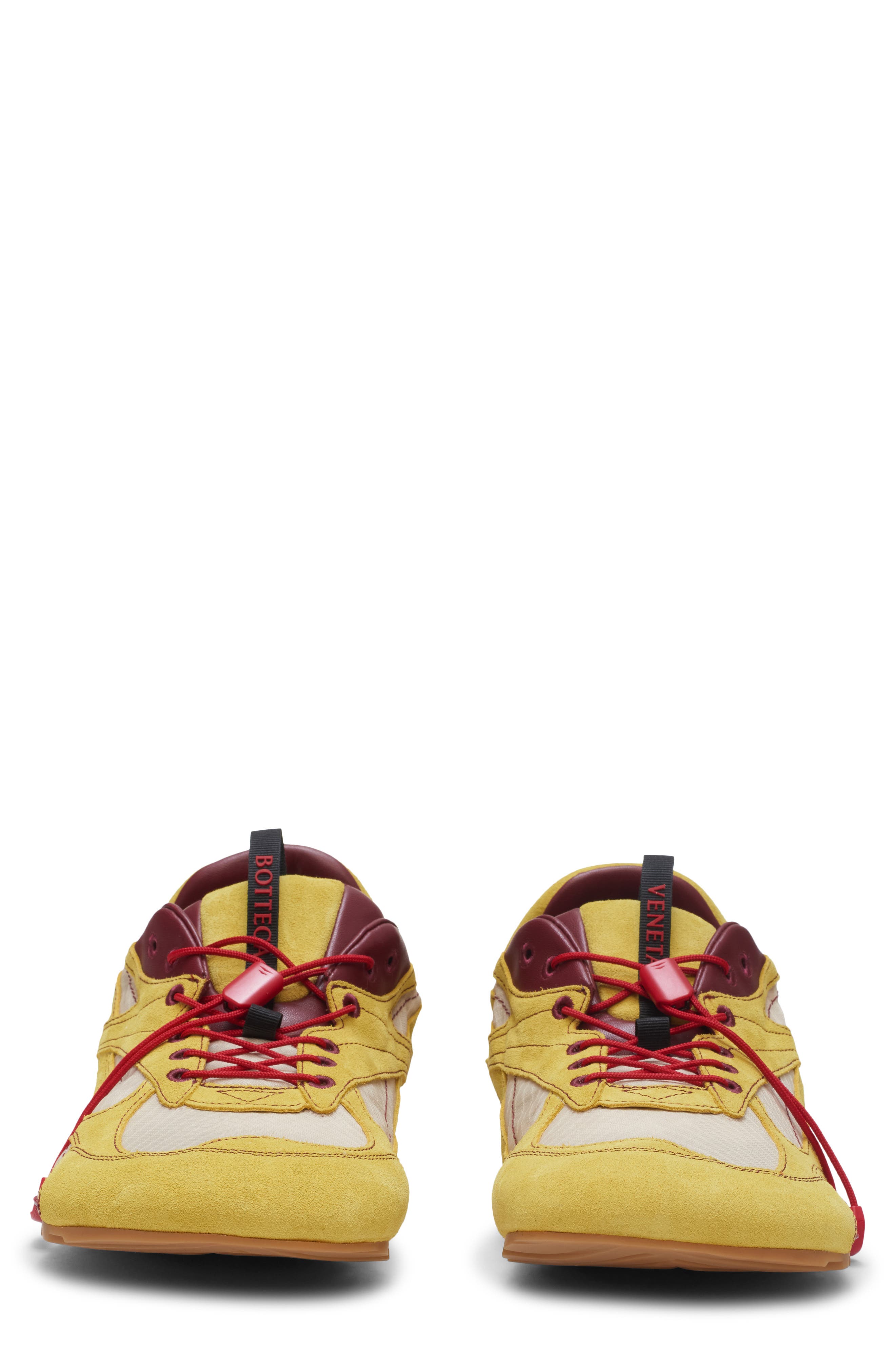 Bottega Veneta Orbit Flash Low Top Sneaker, Alternate, color, 4325 Limon/ Dark App/ Tufo