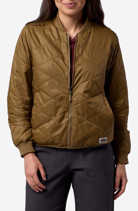 Onward Quilted Bomber Jacket