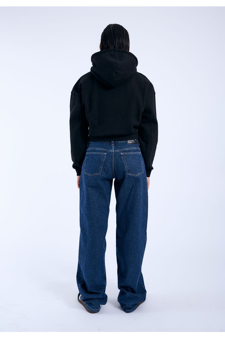 Ethel Zip Hoodie, Alternate, color, Black