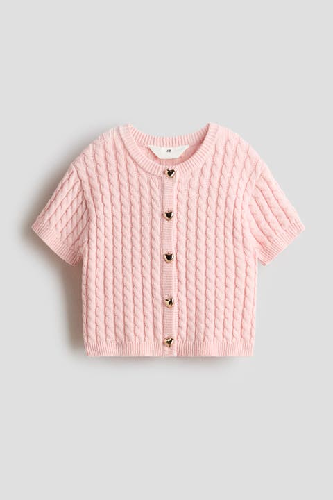 Cable-knit Cardigan