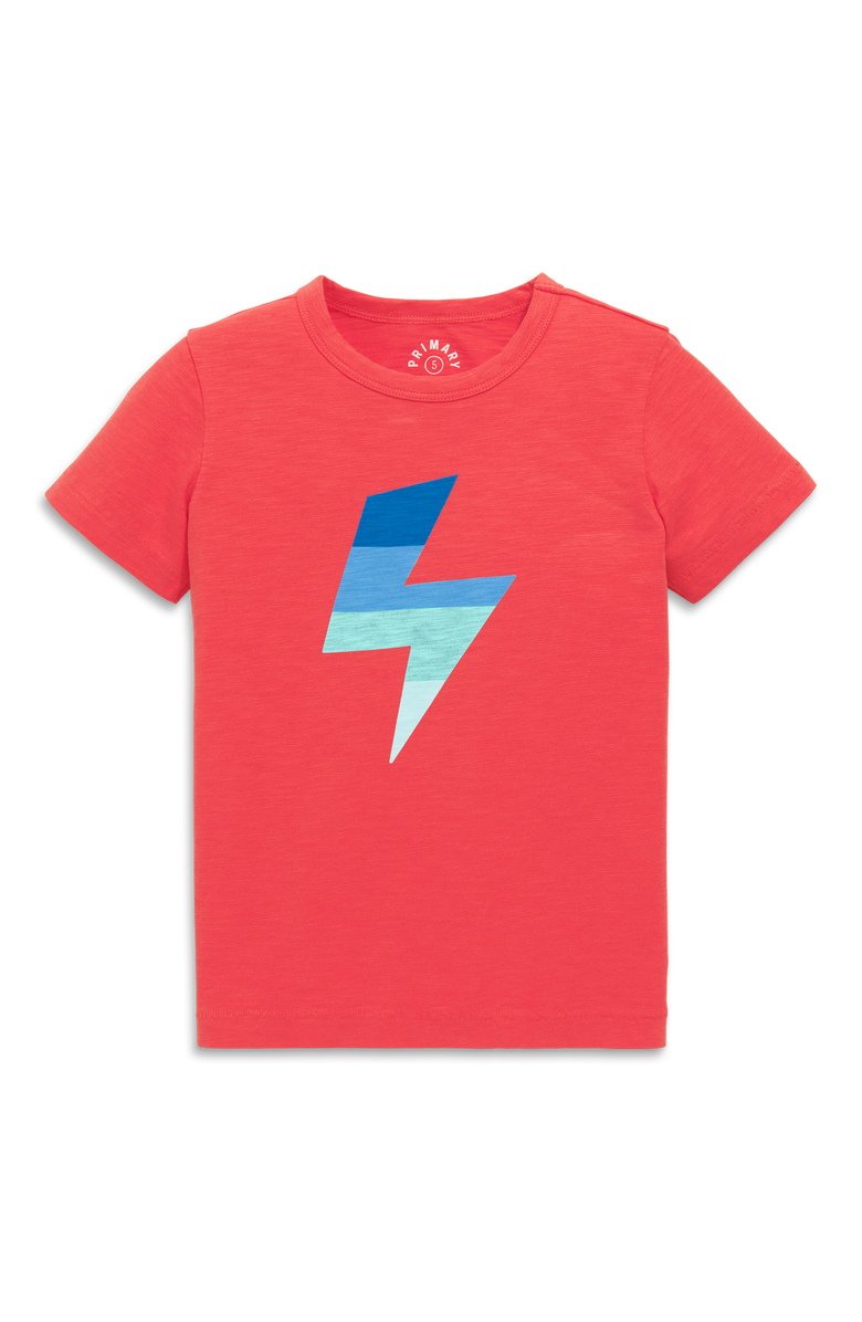 Primary Kids Bolt Tee, Main, color, 