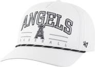 '47 Men's '47 White Los Angeles Angels Roscoe Speckle Hitch Adjustable Hat