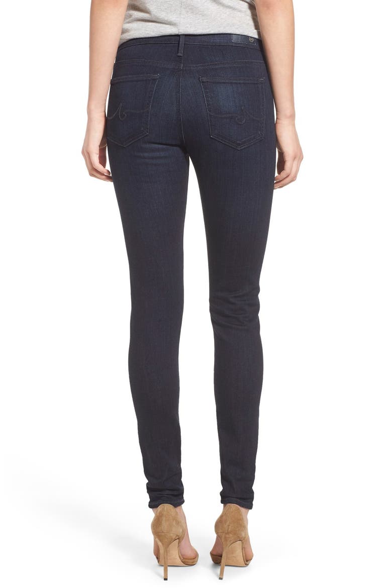 The Farrah High Waist Skinny Jeans, Alternate, color, BROOKS