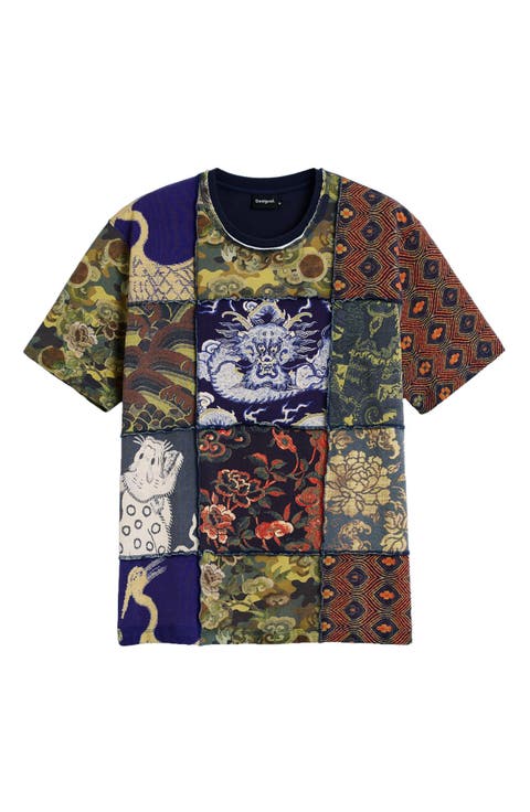 Patchwork Graphic T-shirt