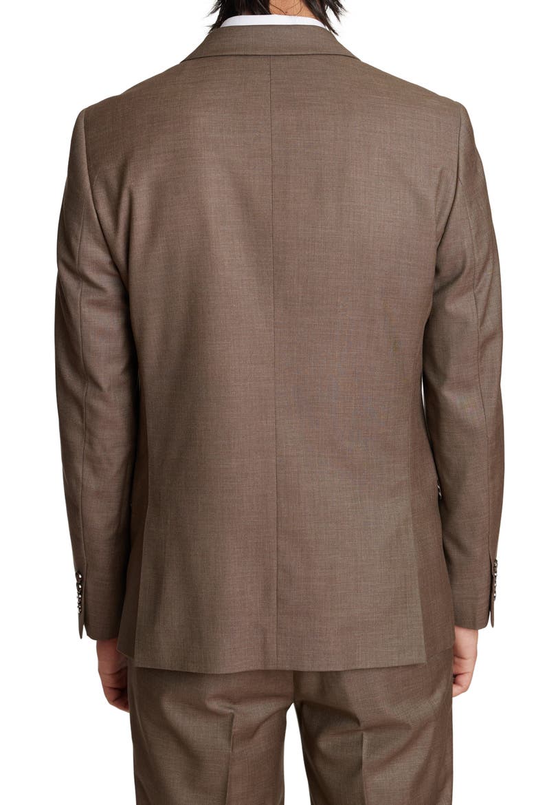 Ashton Modern Fit Sport Coat, Alternate, color, DARK KHAKI SHARK