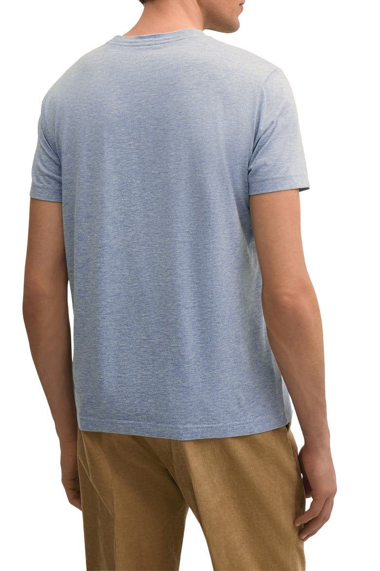 Logo Cotton T-Shirt, Alternate, color, BLUE