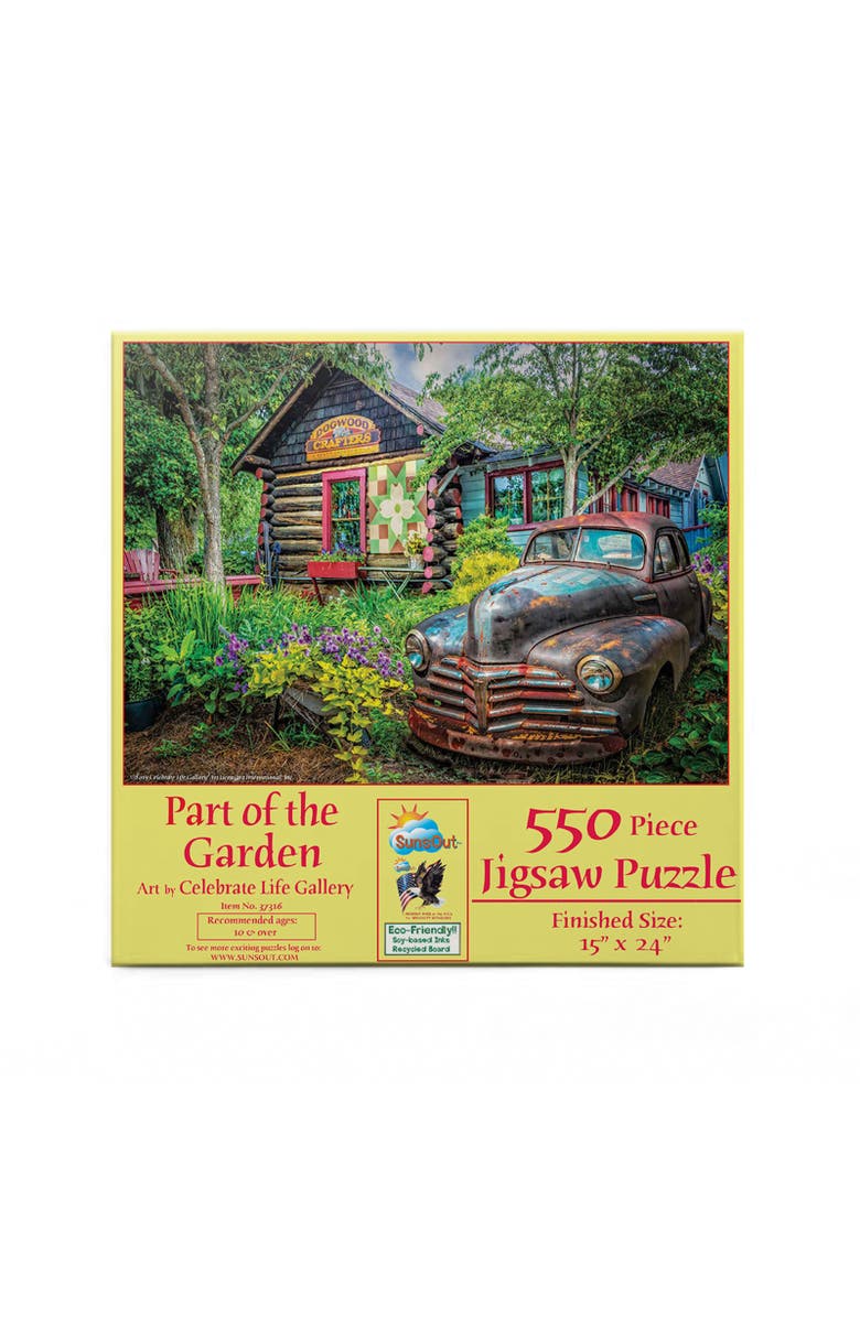 Sunsout Part of the Garden 550 piece Jigsaw Puzzle for Adults, Alternate, color, Multicolor
