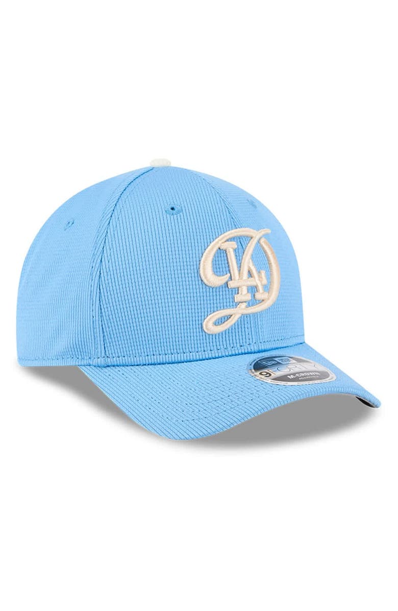 New Era Men's New Era Light Blue Los Angeles Dodgers City Connect Batting Practice 9FORTY M-Crown Adjustable Hat, Alternate, color, Light Blue