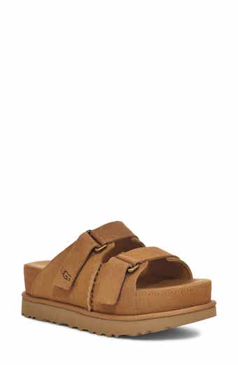 UGG® Goldenstar Platform Slide Sandal