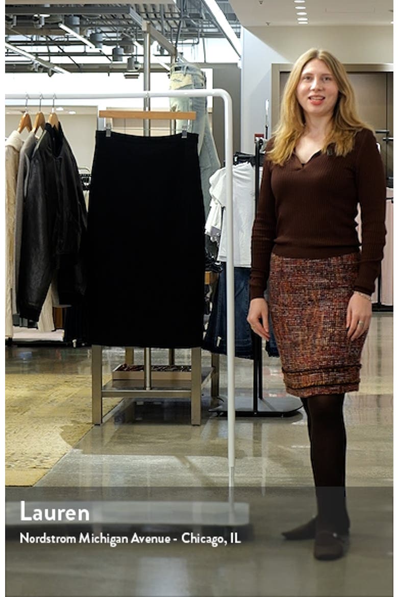 Stretch Pencil Skirt video