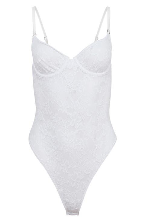 Le Stretch Lace Bodysuit