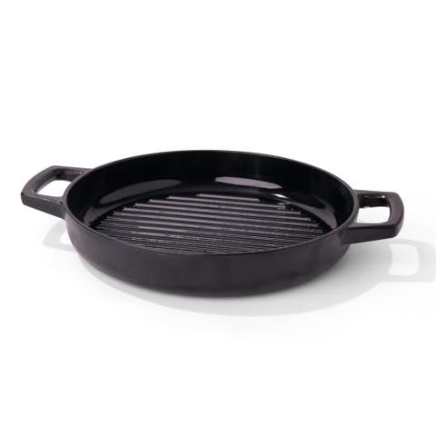 Nori 11-inch Enameled Cast Iron Grill Pan