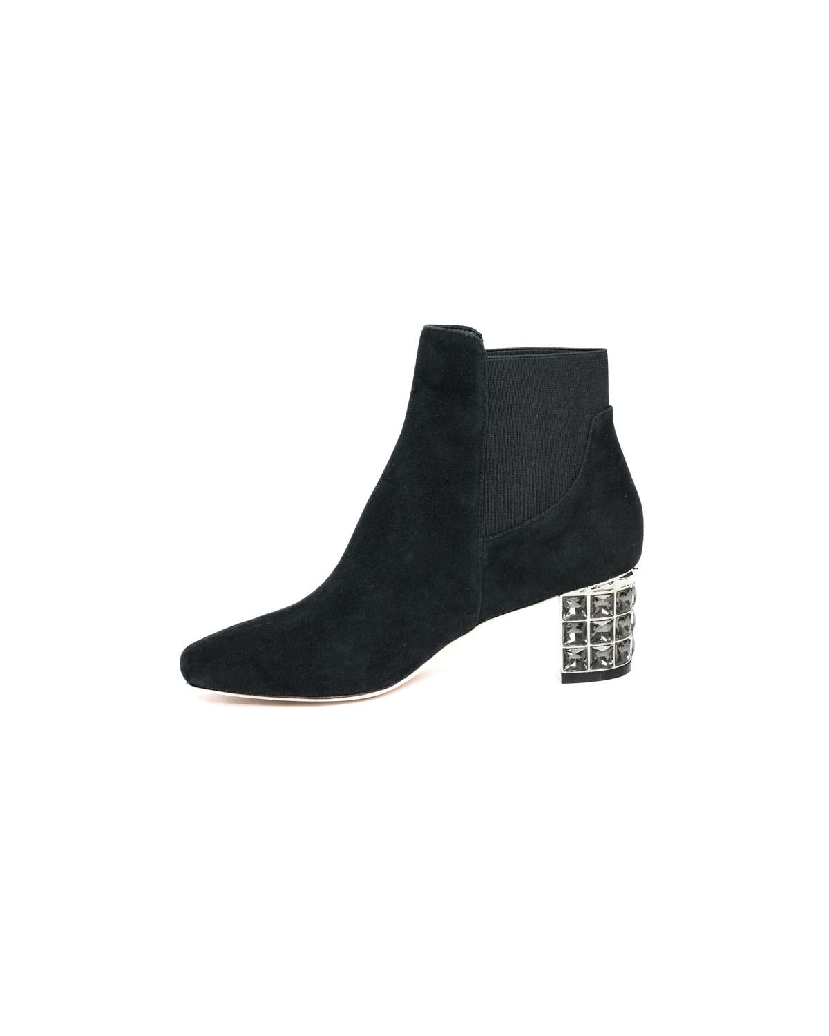 Allegra James Payley Suede Bootie, Alternate, color, 