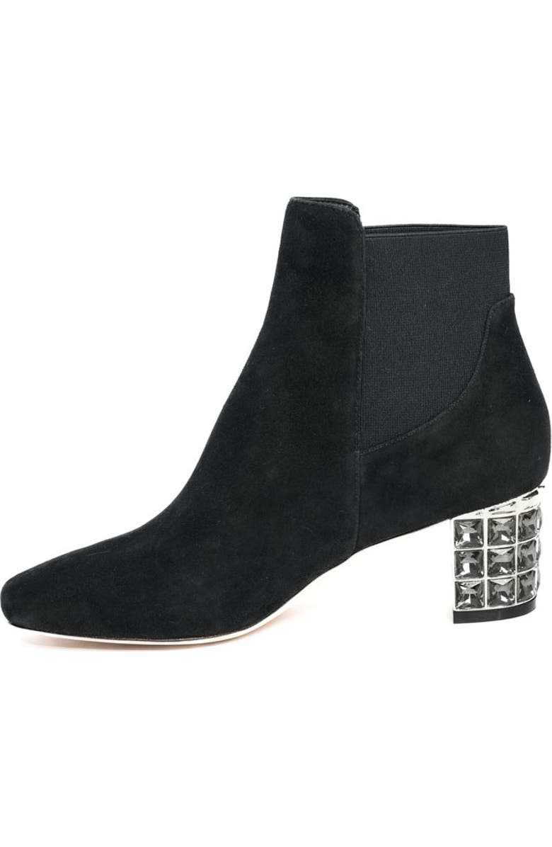 Allegra James Payley Suede Bootie, Alternate, color,