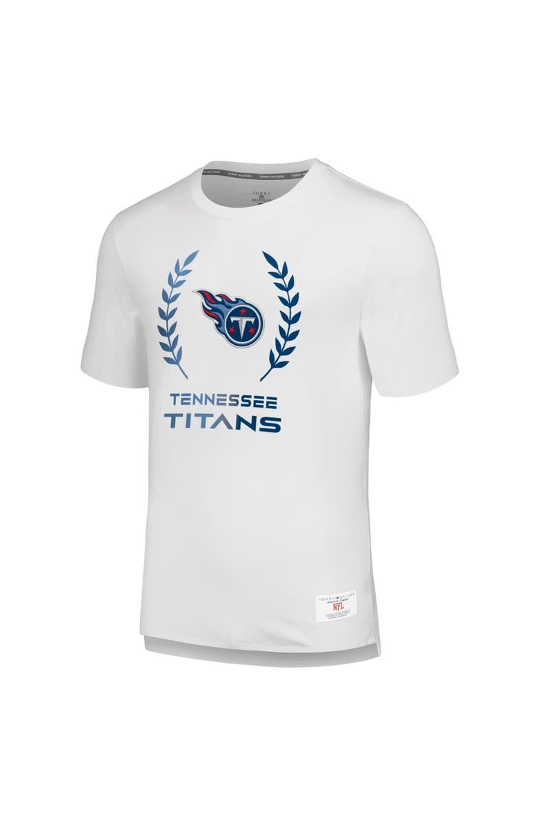 Tommy Hilfiger Men's Tommy Hilfiger White Tennessee Titans Miles T-Shirt, Alternate, color, 