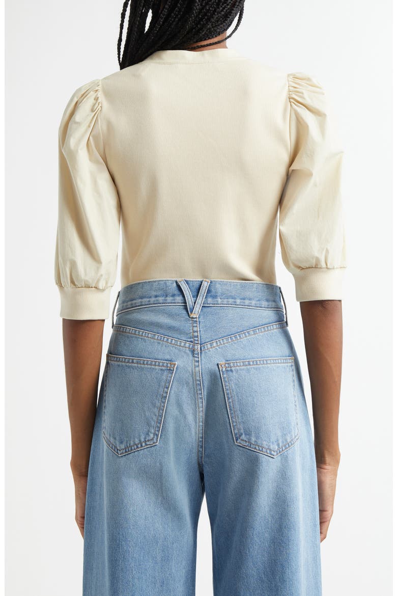 Coralee Front Button Blouse, Alternate, color, LIMESTONE