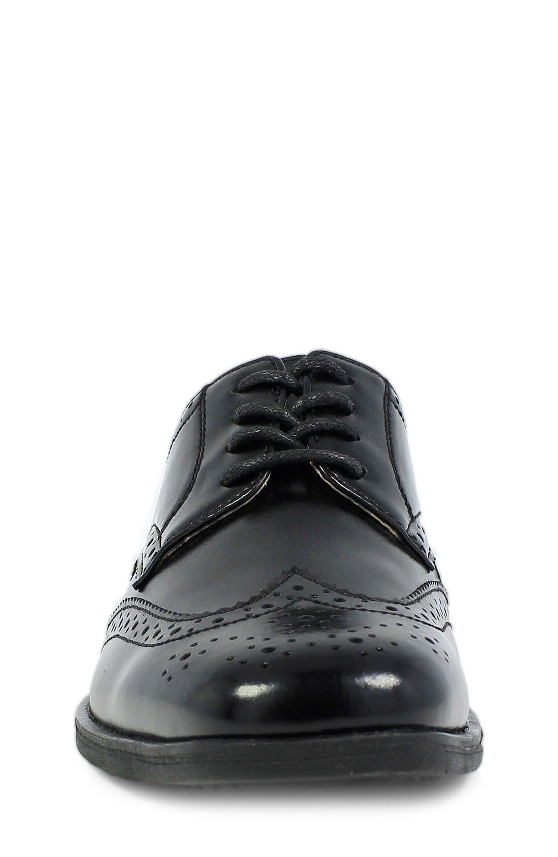 'Reveal' Wingtip Oxford, Alternate, color, BLACK LEATHER