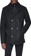 Kenneth Cole New York Classic Wool Peacoat