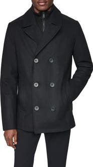Kenneth Cole New York Classic Wool Peacoat