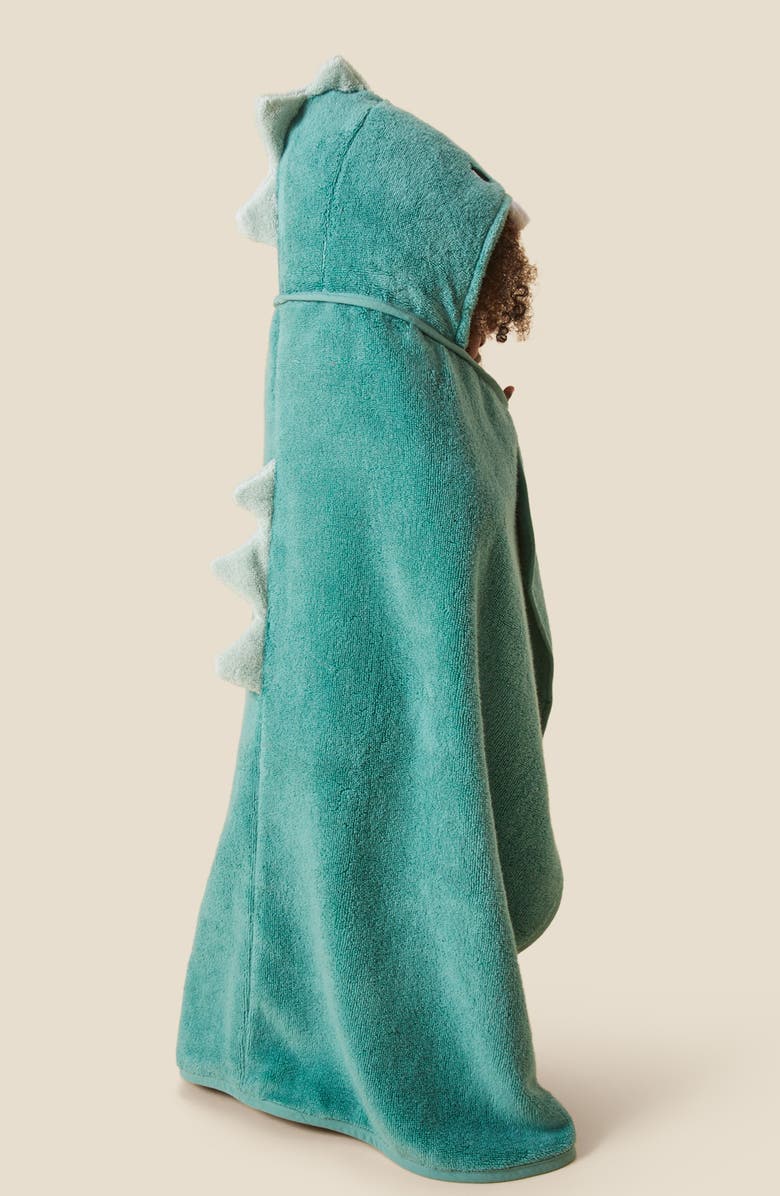 MORI Kids' Hooded Towel, Alternate, color, Dino