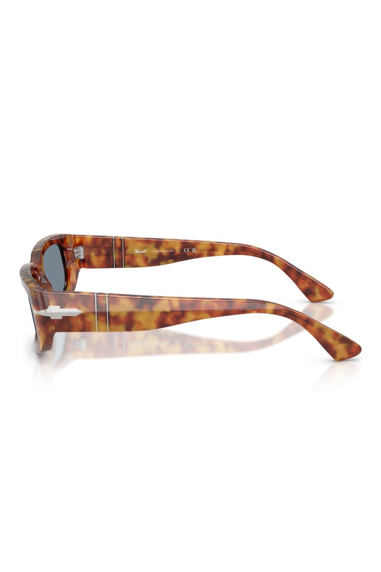53mm Pillow Sunglasses, Alternate, color, BROWN TORTOISE / LIGHT BLUE