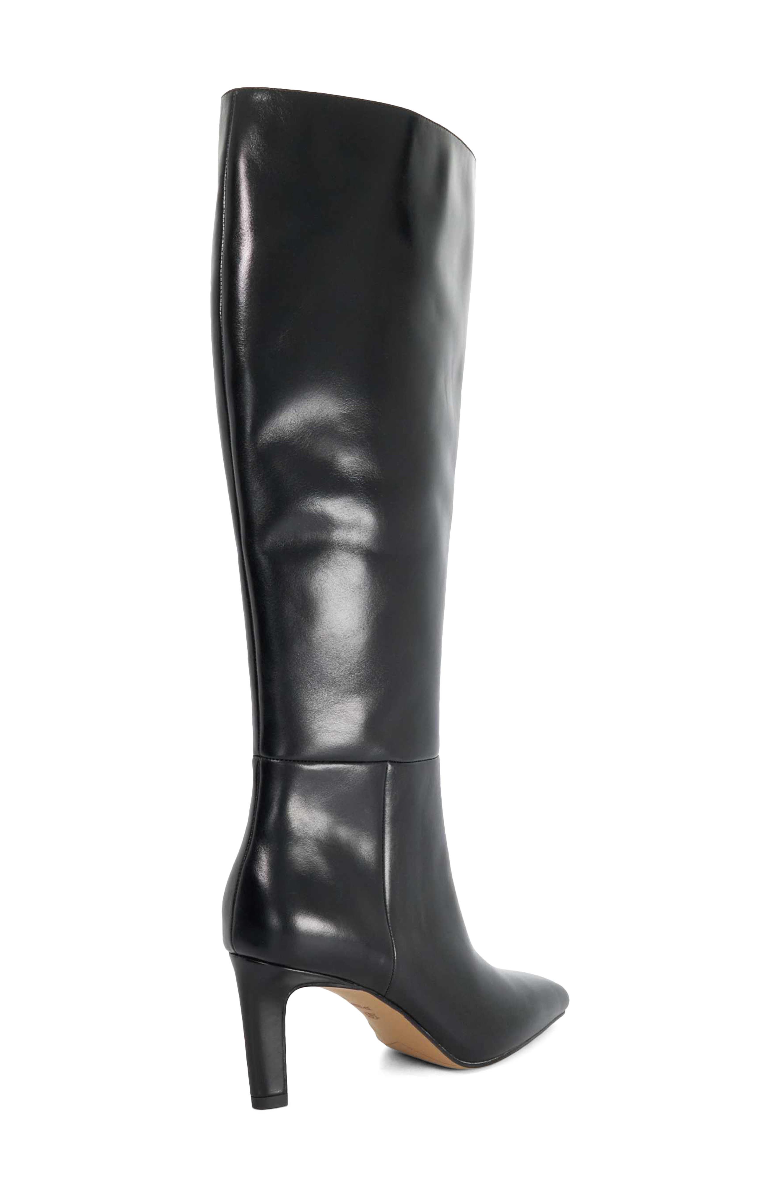 Standin Knee High Boot, Alternate, color, BLACK