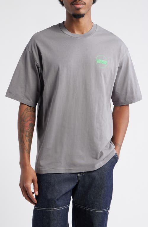 Boiler Room Core Logo Graphic T-shirt In Gray