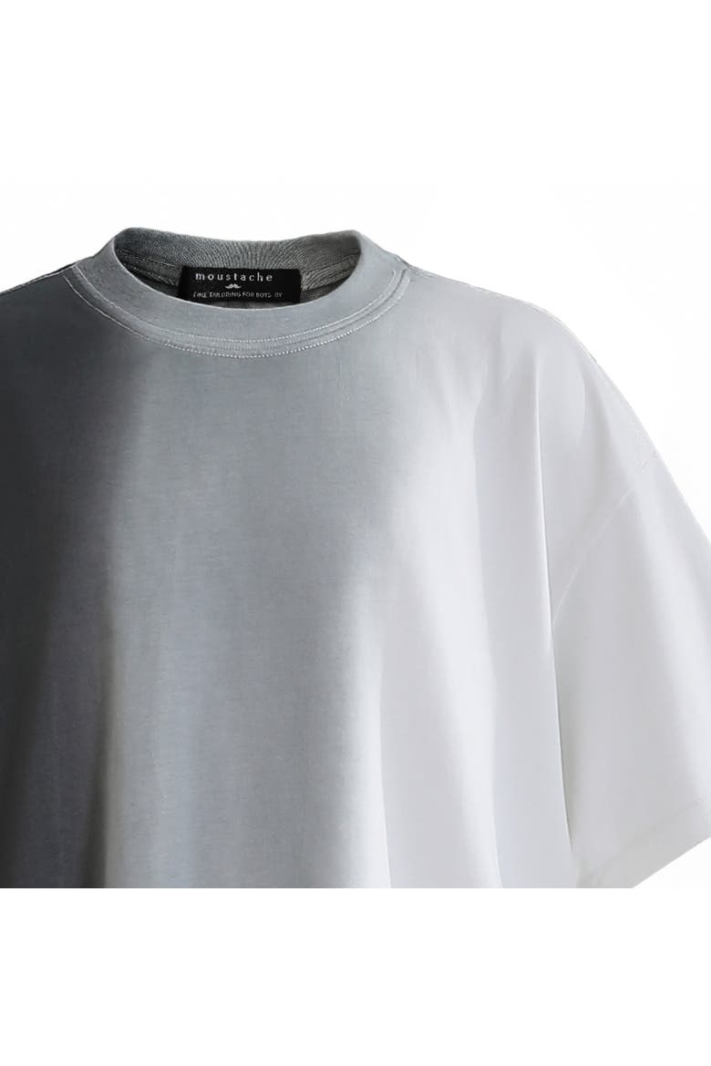 Fade Effect Crew Tee, Alternate, color, Black