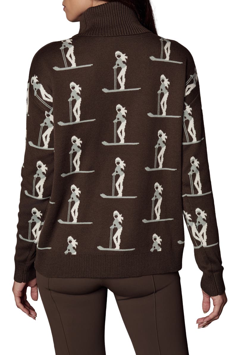 Alp N Rock Nala Vintage Ski Sweater, Alternate, color, Coffee