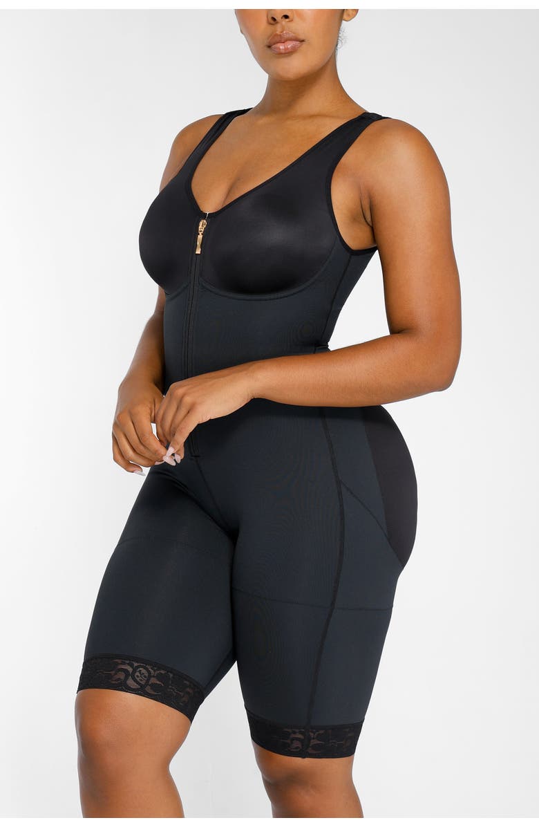 Shapellx BOOT-YEAH AirSlim Full Coverage Bodysuit, Alternate, color, Black