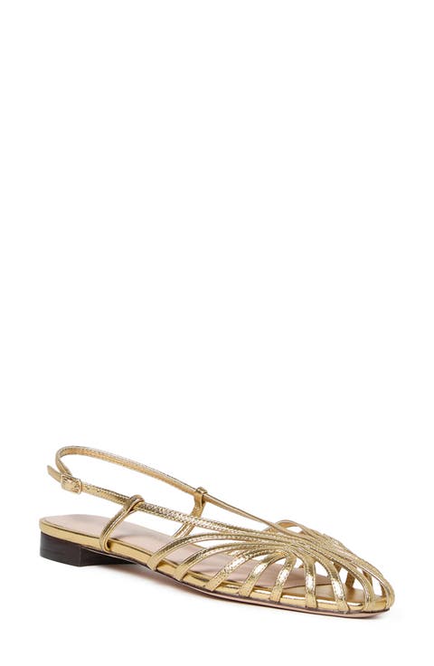 Devon Lattice Slingback Sandal (Women)