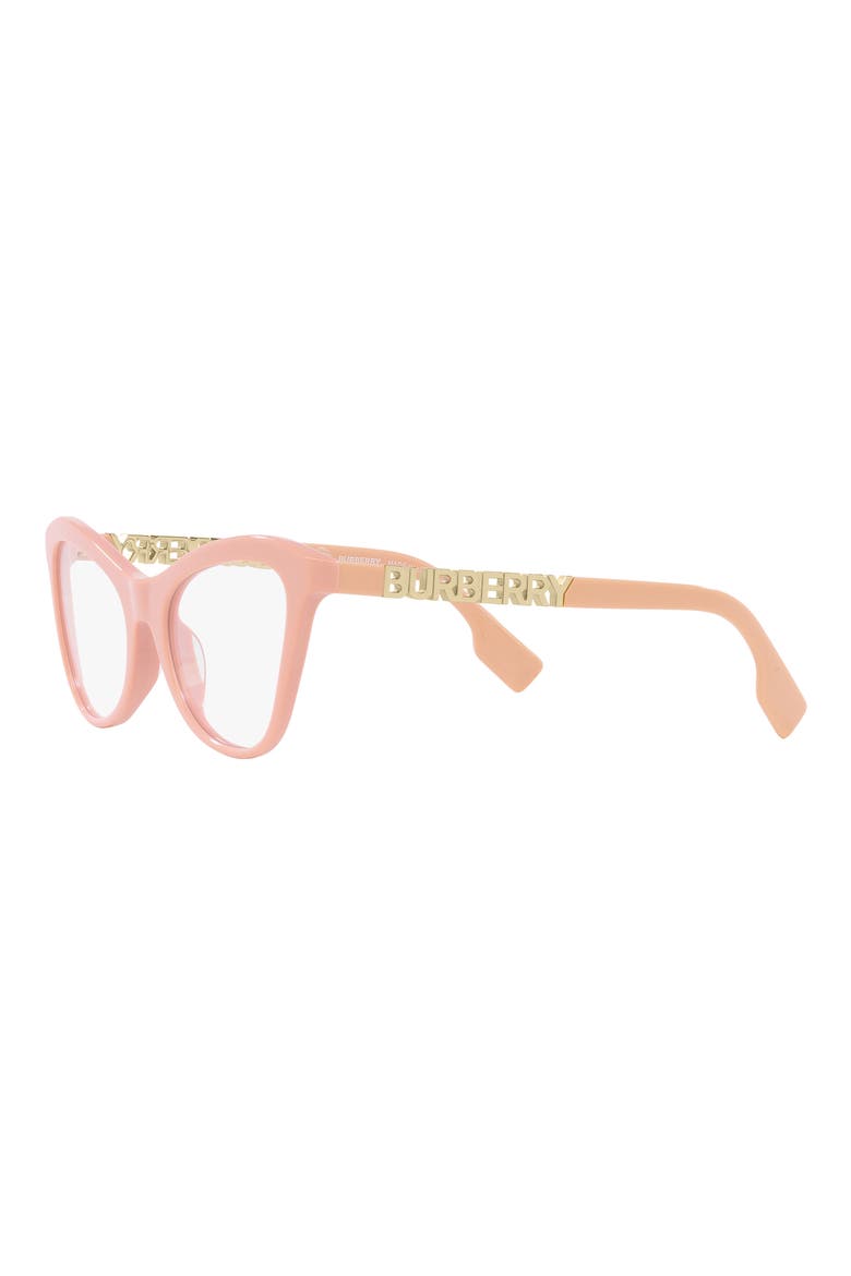 Angelica 54mm Cat Eye Optical Glasses, Alternate, color, PINK
