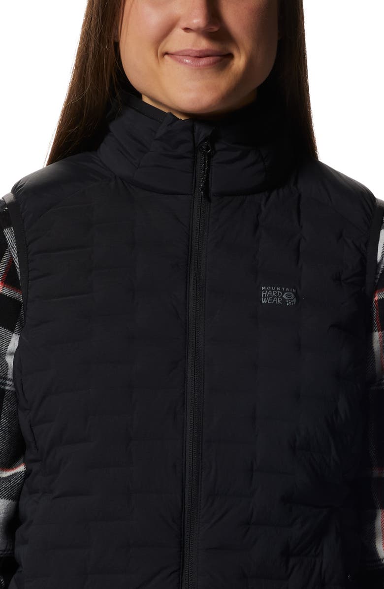 Mountain Hardwear Stretchdown Light Vest, Alternate, color, Black