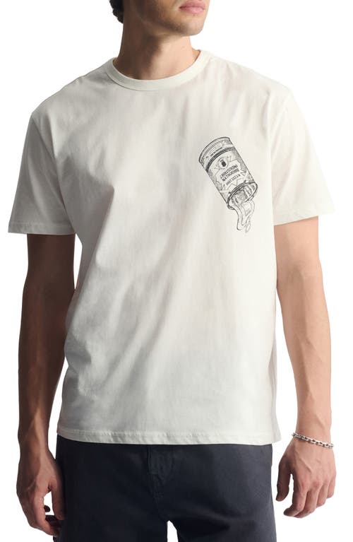 Brooklyn Industries Logo Cotton Graphic T-shirt In Neutral