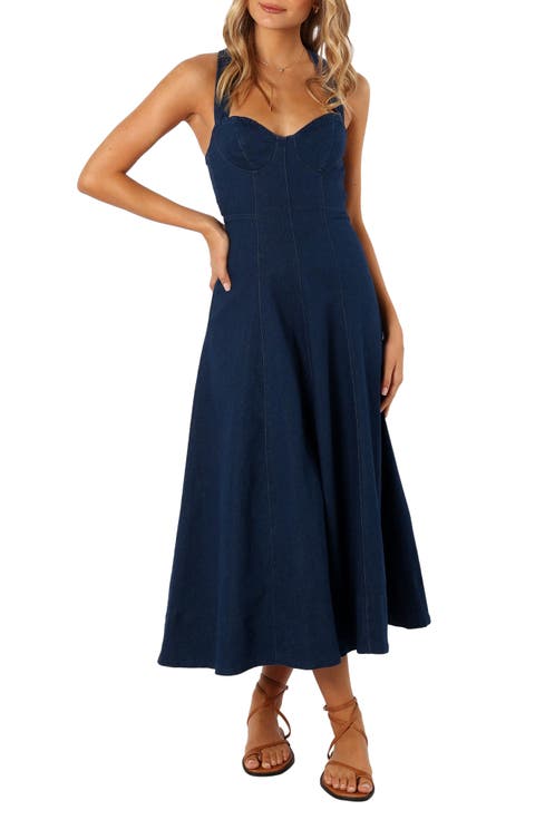 Everly Crossback Midi Dress