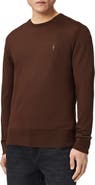 AllSaints Mode Merino Wool Crewneck Sweater