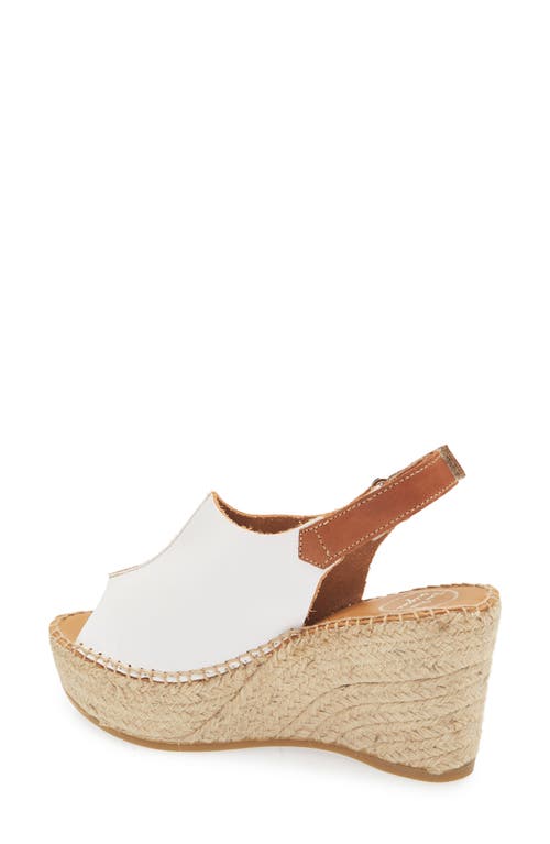 Toni Pons 'lugano' Espadrille Wedge Sandal In Blanco