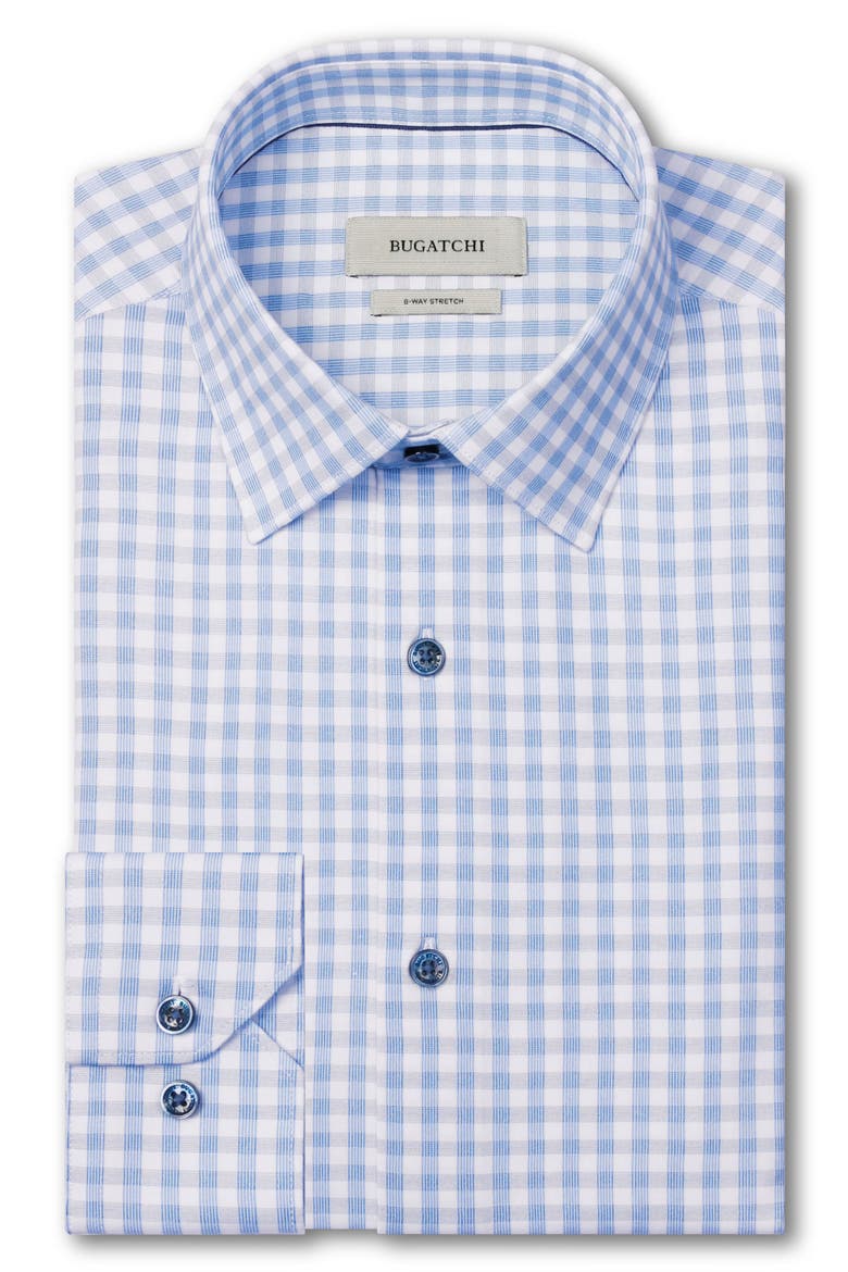James OoohCotton® Gingham Check Button-Up Shirt, Alternate, color, AIR BLUE