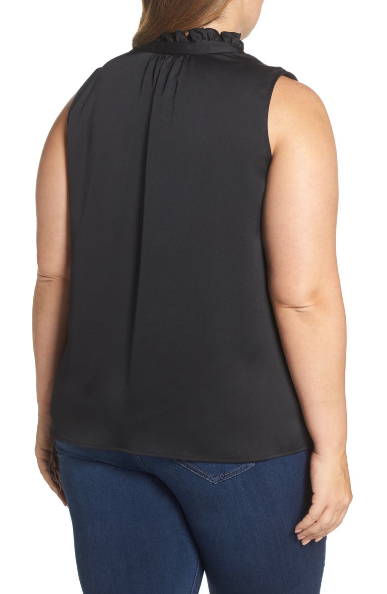 CeCe Ruffled Tie Neck Blouse, Alternate, color, 