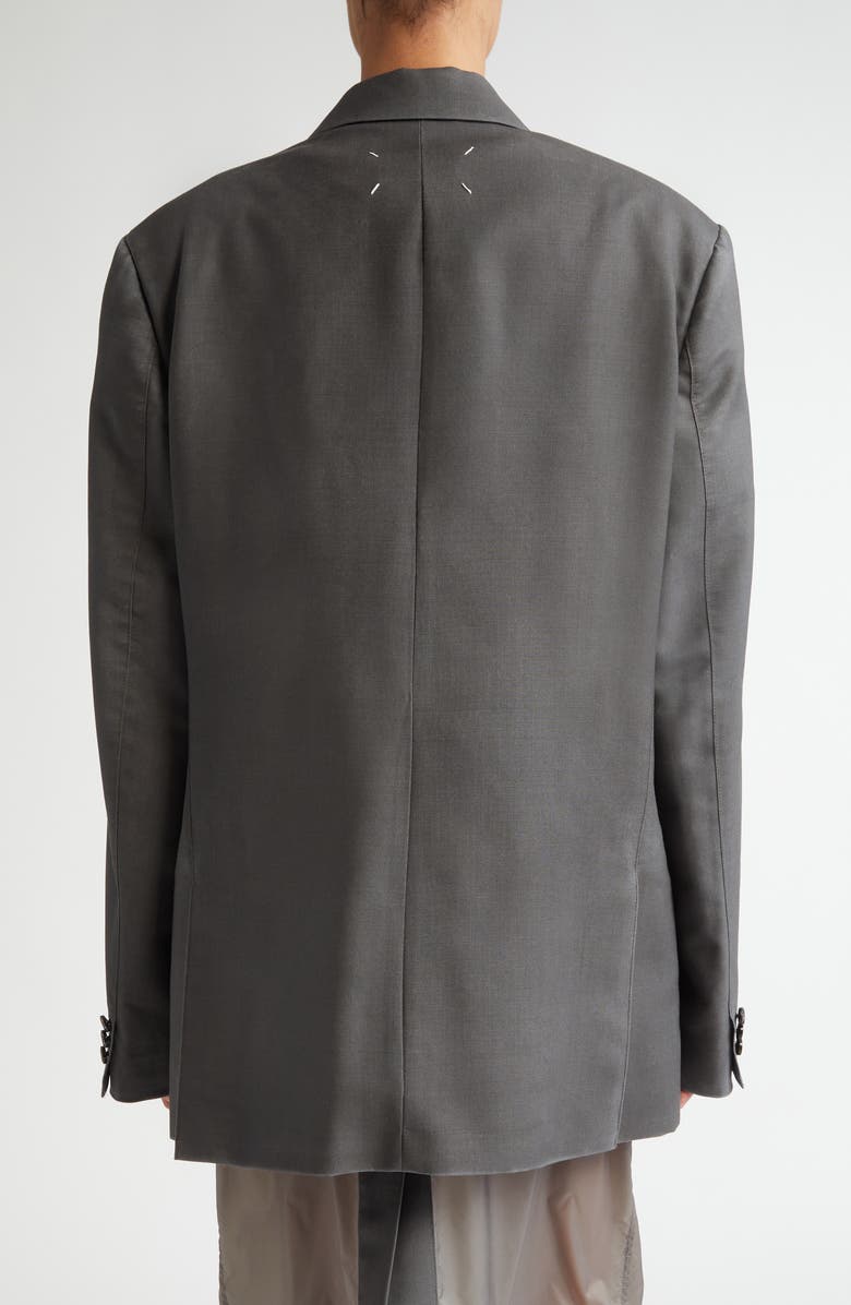 Maison Margiela Mohair & Wool Suit Jacket, Alternate, color, Dark Taupe