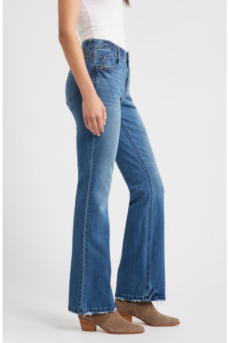 Madison High Waist Bootcut Jeans, Alternate, color, MID BLUE ARTISINAL