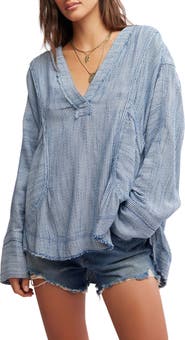 Free People By the Shore Oversize Top